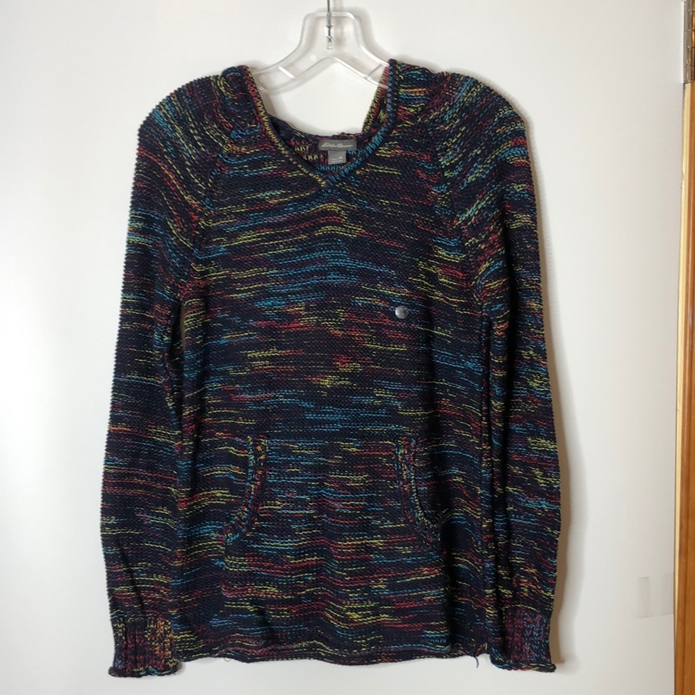 NWT Eddie Bauer Womans Sweater Stretch Hood Soft XS XSMALL New with Tags